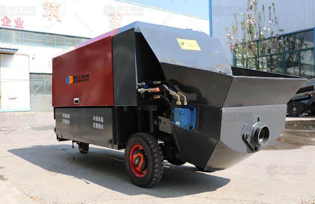 混凝土輸送泵，泵送后的工作不能落下